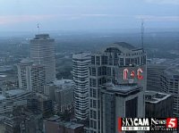 L and C Building at Sundown